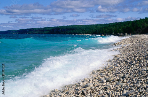 Georgian Bay, Bruce Peninsula National Park, Ontario, Canada photo