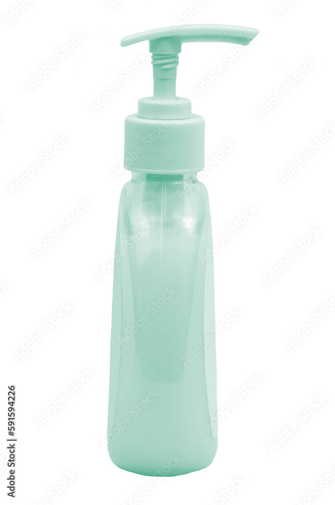 liquid soap in a functional bottle on a white background. antiseptic in a bottle on a light texture. personal care products concept liquid soap in a functional bottle on a white background. antiseptic in a bottle on a light texture. personal care products concept
