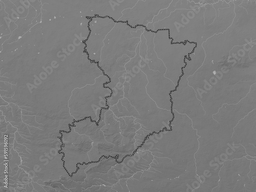 Fototapeta Naklejka Na Ścianę i Meble -  Rivne, Ukraine. Grayscale. No legend