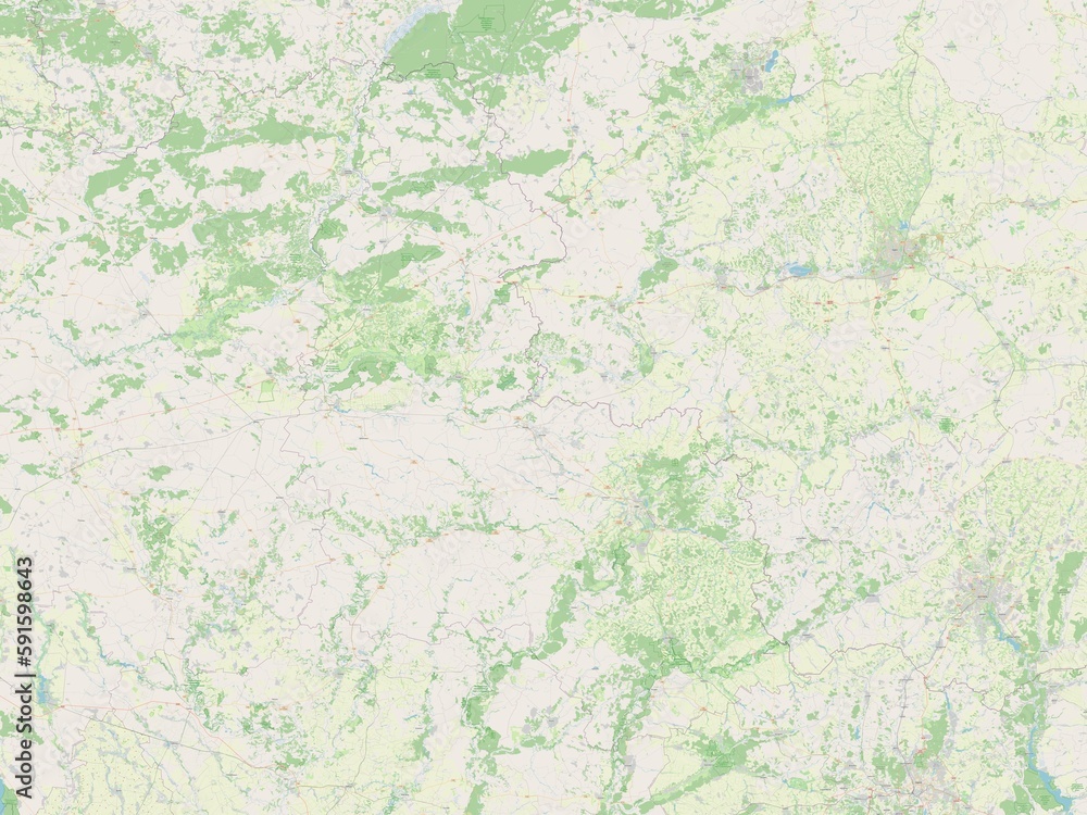 Sumy, Ukraine. OSM. No legend Sumy, Ukraine. OSM. No legend