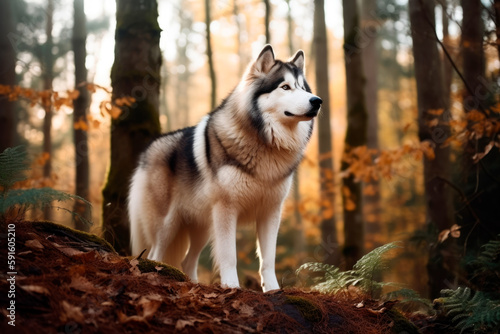 siberian husky dog