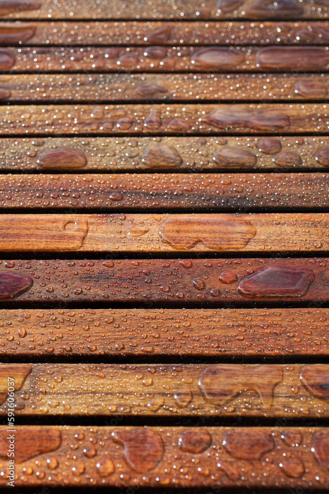 Close-Up of Wet Patio Furniture, Vancouver, British Columbia, Canada Close-Up of Wet Patio Furniture, Vancouver, British Columbia, Canada