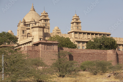 Umaid Bhawan Palace, Jodhpur, Rajasthan, India photo