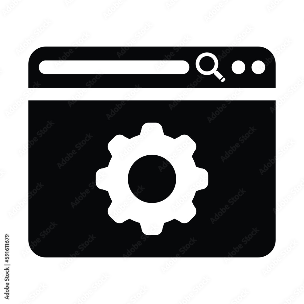 Browser Setting Icon Browser Setting Icon