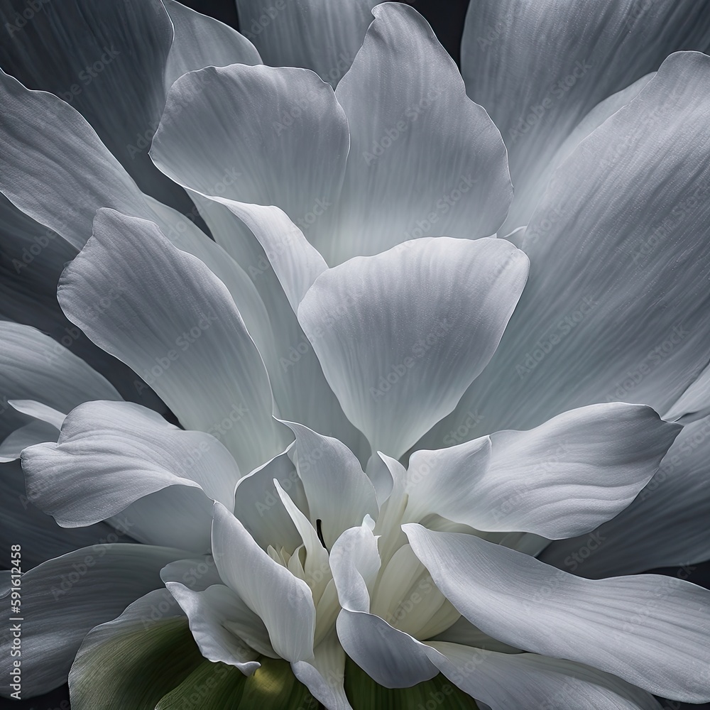 Delicate close up flowers, desaturated. Generated AI. Delicate close up flowers, desaturated. Generated AI.