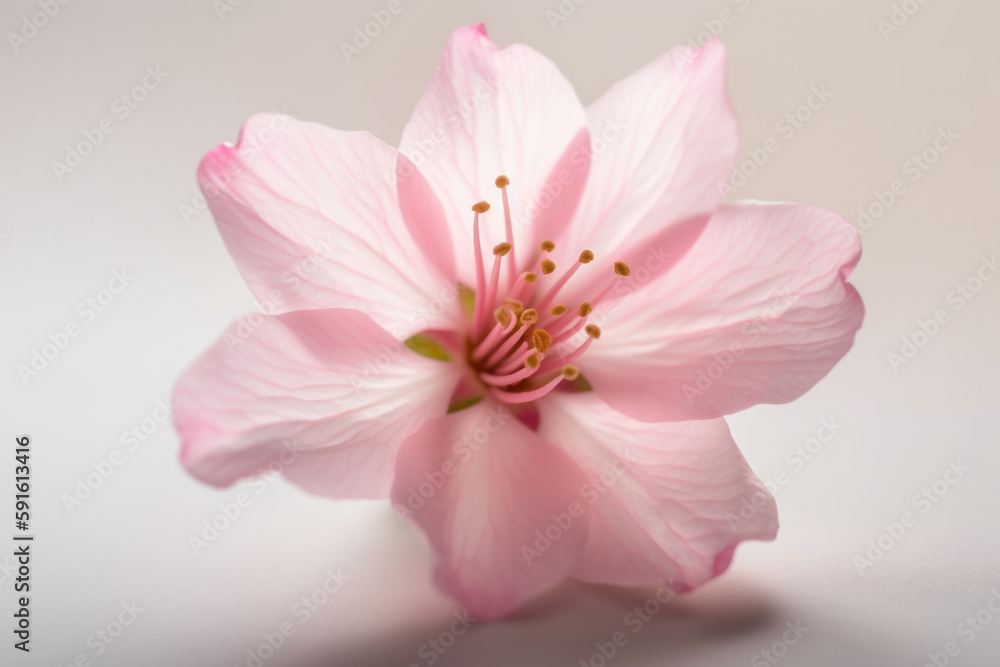 A close up of a pink flower A close up of a pink flower