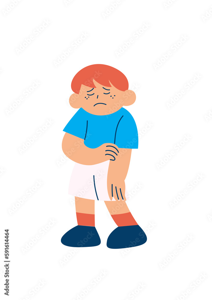 Sad mood illustration Sad mood illustration