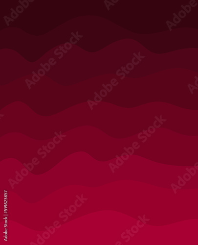 Soft Red Waves HD