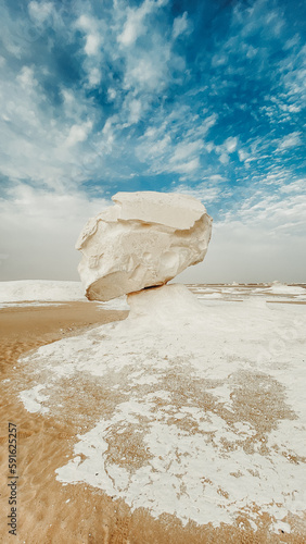 Kalkfelsen, Weiße Wüste, Ägypten