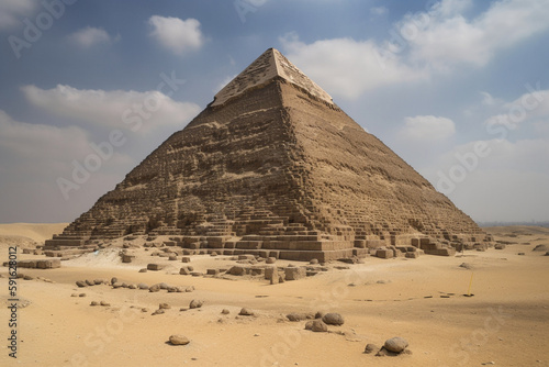 Pyramid of Giza Generative AI