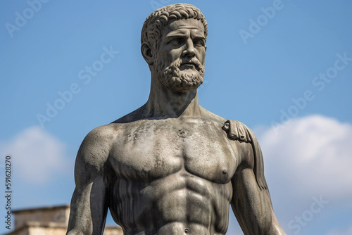 Rhodes Statue Generative AI © HASAN