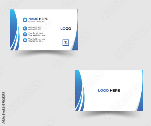This is an unique business card design. Prepared by Adobe Illustrator. Through which you can easily present your identity in front of people.
