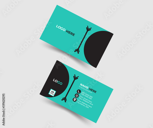 This is a simple business card design. created by Adobe Illustrator. Through which you can easily present your identity in front of people.