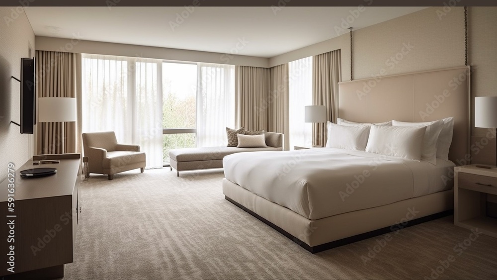 Indulge in Pure Luxury: A White Haven of Comfort and Style in Our Deluxe Hotel Room Indulge in Pure Luxury: A White Haven of Comfort and Style in Our Deluxe Hotel Room