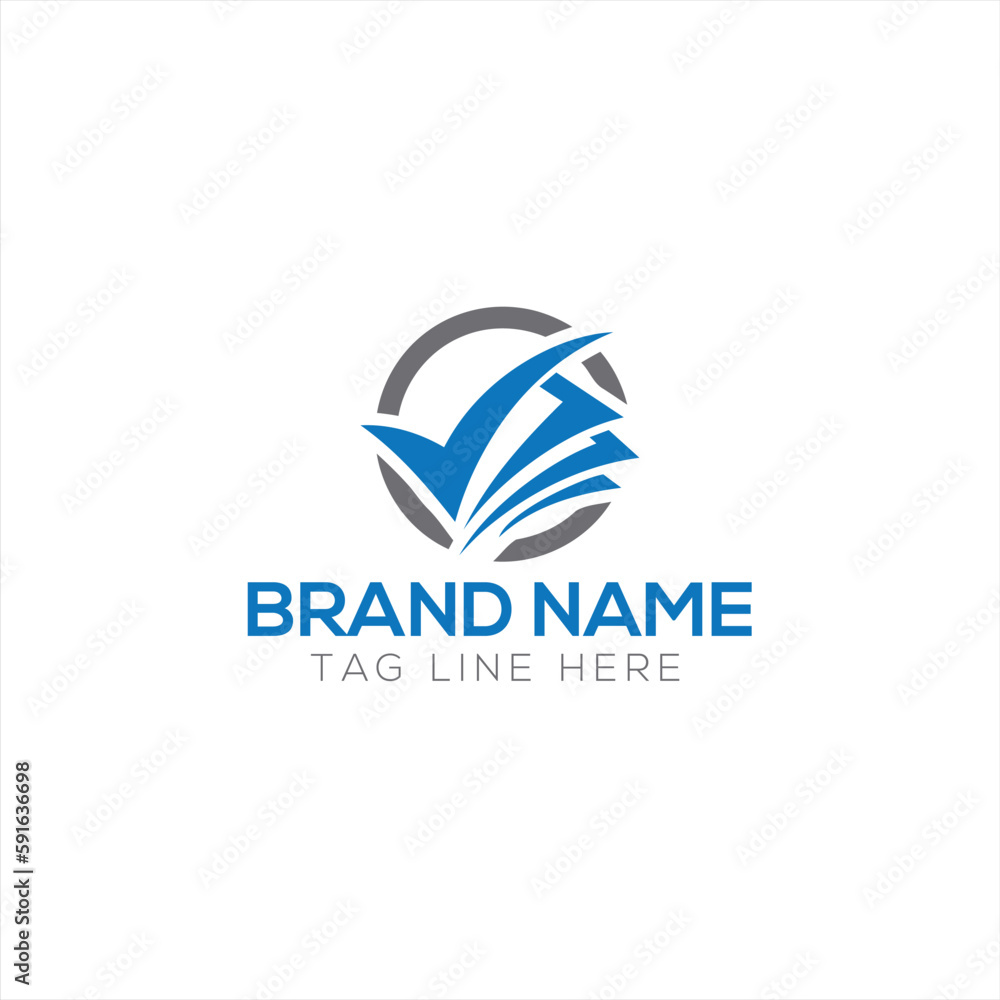 marketing and financial business logo
