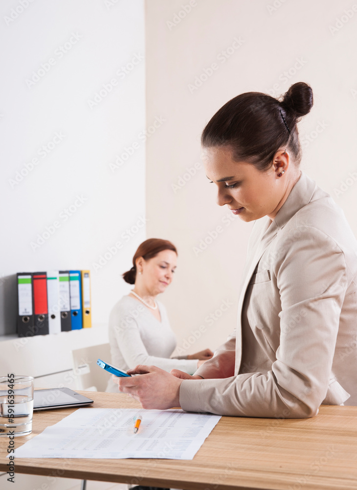 Women Working in Office Women Working in Office