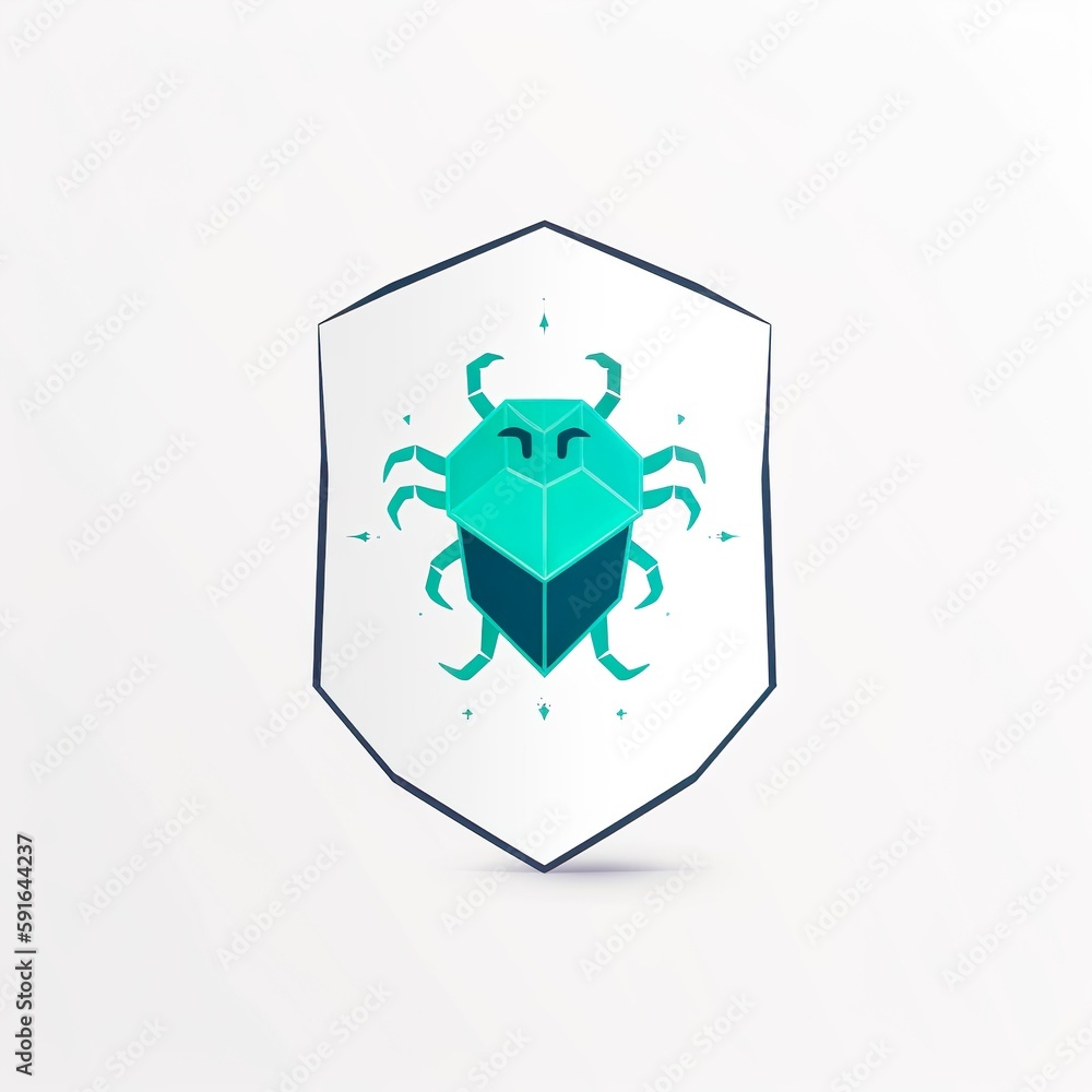 Innovative and Contemporary Minimalist AntiVirus Logo Design Innovative and Contemporary Minimalist AntiVirus Logo Design