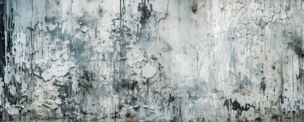 Obraz premium Weathered metal, scratched. Generative AI.