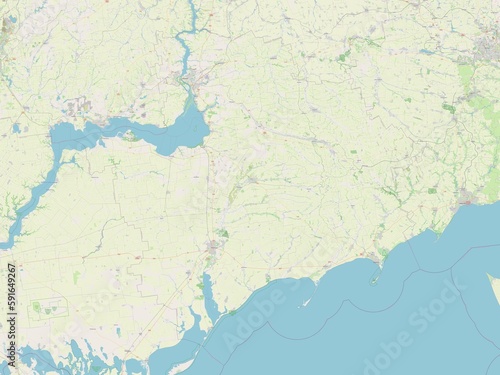 Zaporizhzhya, Ukraine. OSM. No legend photo