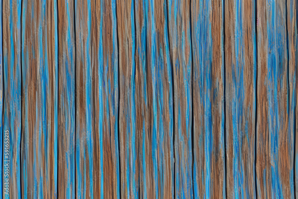 Textura de tábuas de madeira com tinta azul Textura de tábuas de madeira com tinta azul