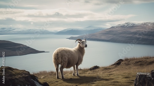 Elegant Icelandic Sheep