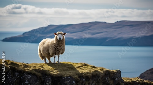 Elegant Icelandic Sheep