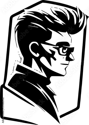 Ephemera - Minimalist and Flat Logo - Vector illustration