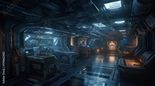 Scifi Game Art Video Games Environment