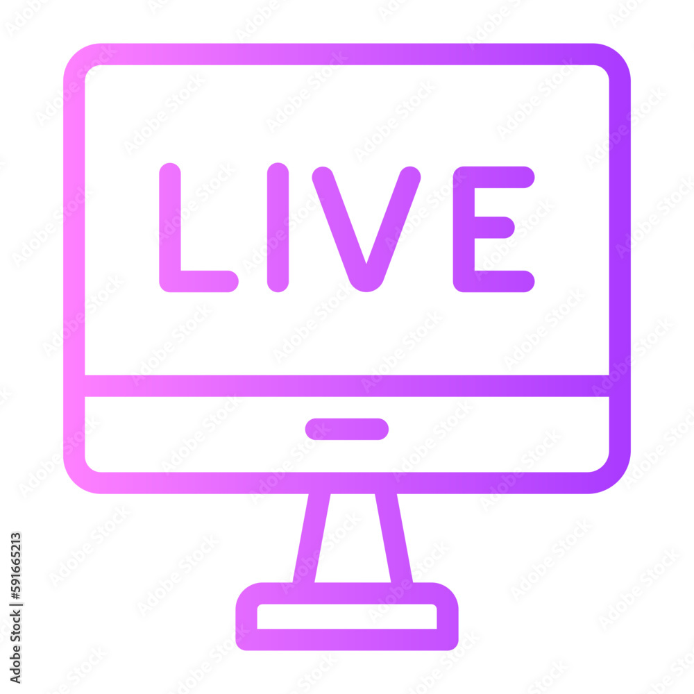 live gradient icon live gradient icon