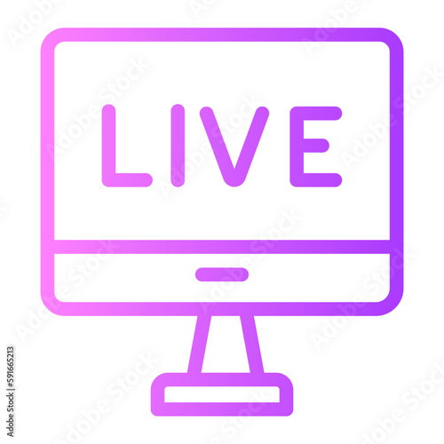 live gradient icon