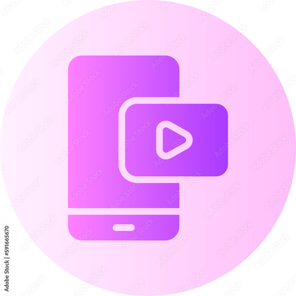 video gradient icon video gradient icon