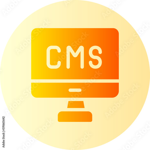 cms gradient icon