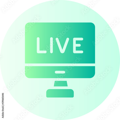 live gradient icon