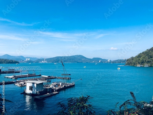 Sun Moon Lake, Yuchi Township, Nantou County, Taiwan.