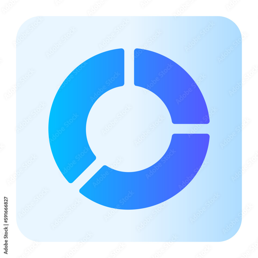 doughnut gradient icon doughnut gradient icon