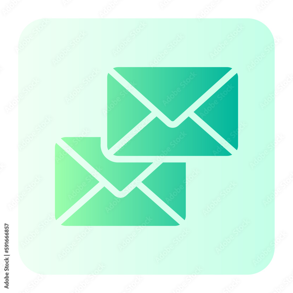 mail gradient icon mail gradient icon