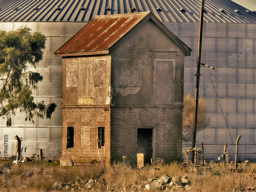 old barn in the farm