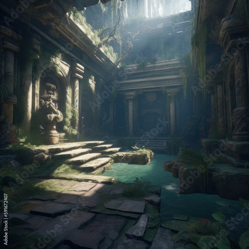 Game Art Video Games Environment © Damian Sobczyk
