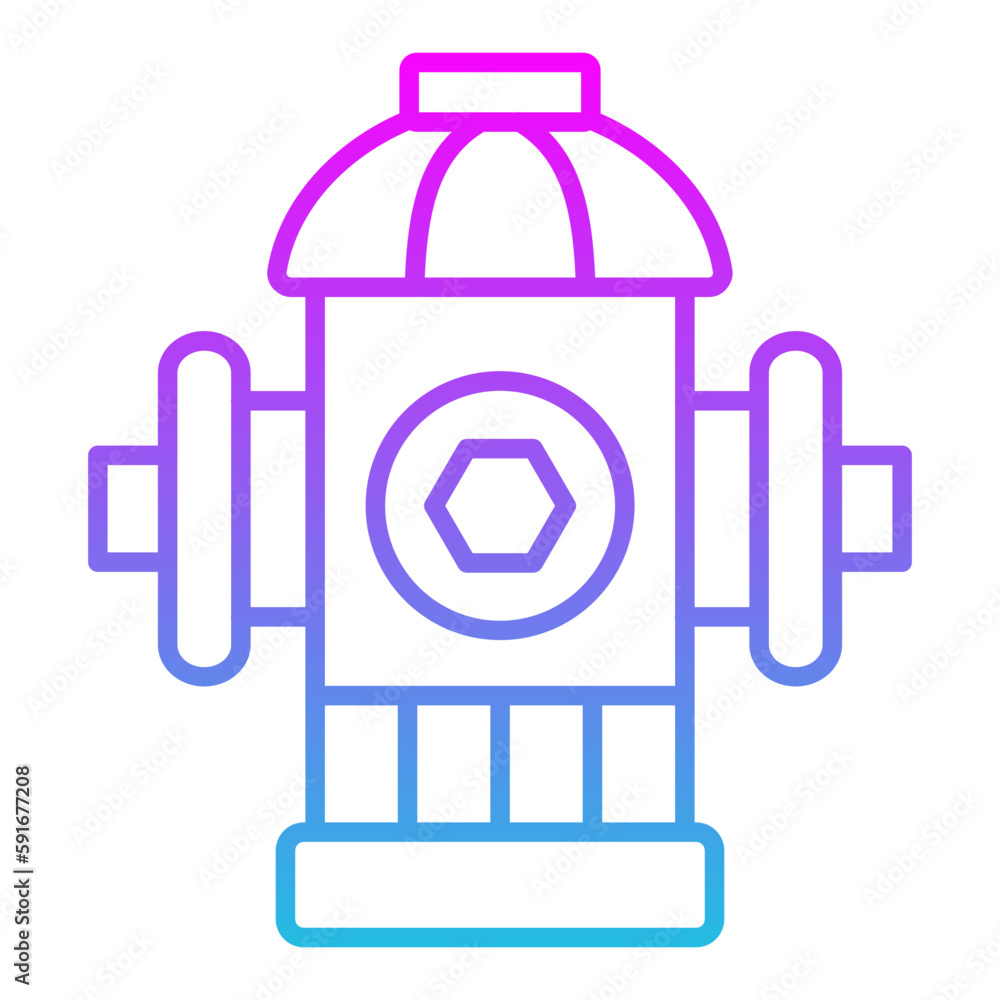 Obraz premium Hydrant Icon