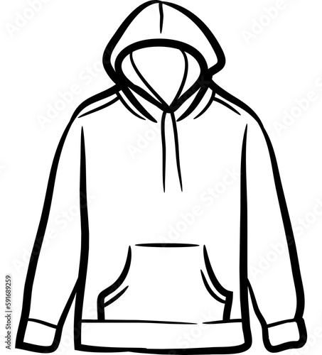 Sweatshirt isolated on transparent background 
