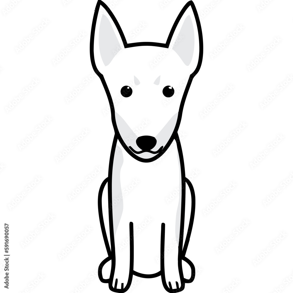 Lancashire Heeler Dog Breed Cartoon Kawaii Sketch Hand Drawn Watercolor Painting Silhouette Sticker Illustration Sublimation EPS Vector Graphic