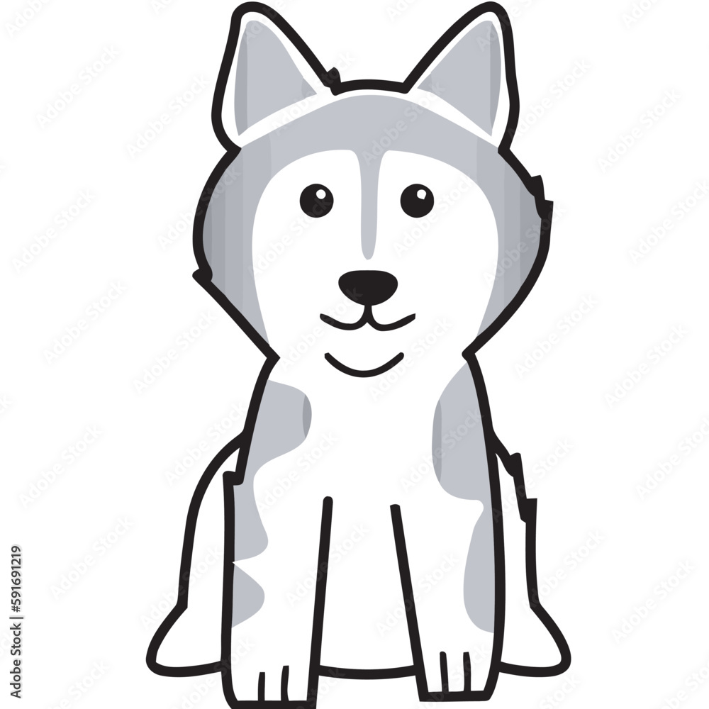 Alaskan Malamute Dog Breed Cartoon Kawaii Sketch Hand Drawn Watercolor Painting Silhouette Sticker Illustration Sublimation EPS Vector Graphic Alaskan Malamute Dog Breed Cartoon Kawaii Sketch Hand Drawn Watercolor Painting Silhouette Sticker Illustration Sublimation EPS Vector Graphic
