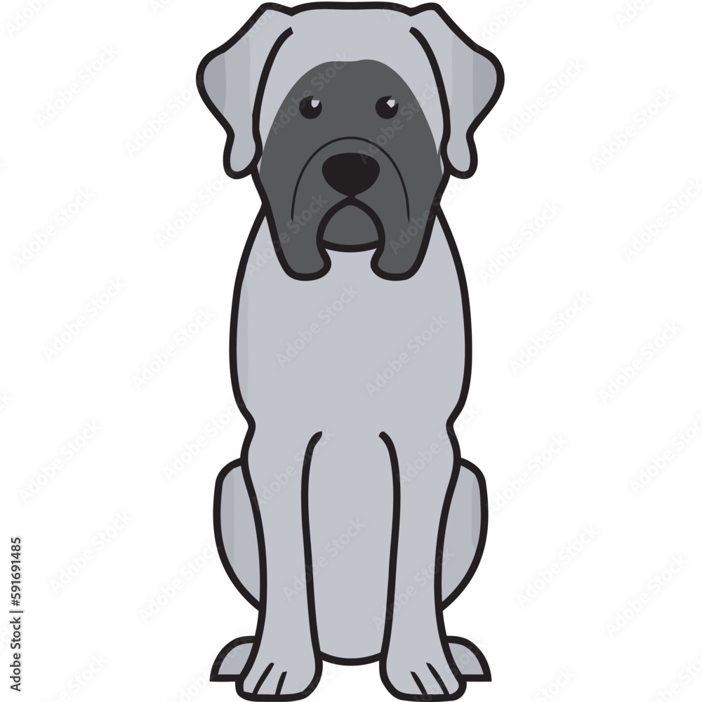 Mastiff Dog Breed Cartoon Kawaii Sketch Hand Drawn Watercolor Painting Silhouette Sticker Illustration Sublimation EPS Vector Graphic Mastiff Dog Breed Cartoon Kawaii Sketch Hand Drawn Watercolor Painting Silhouette Sticker Illustration Sublimation EPS Vector Graphic