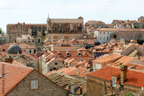 View on the Old City of Dubrovnik, Croatiia