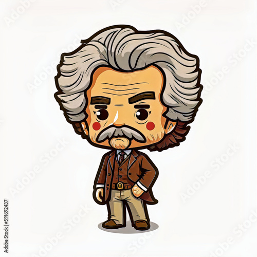 cute mark twain photo