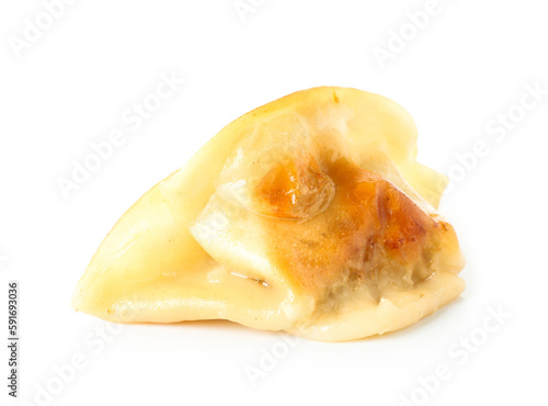 Single fried dumpling with ...