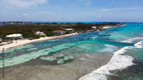 Fototapeta Naklejka Na Ścianę i Meble -  Beautiful destination view of the Grand Cayman, Cayman Islands