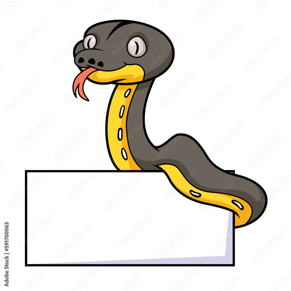 Cute platinum titanium reticulated python cartoon Cute platinum titanium reticulated python cartoon