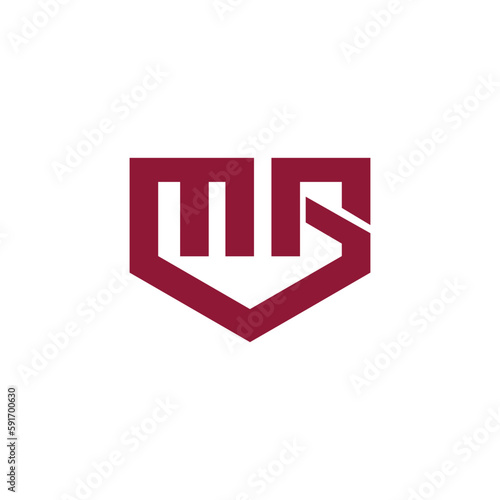 MR logo mosaic design symbol. Corporate mr shape letter logo