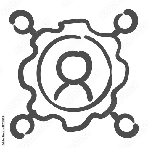 outsourcing icon